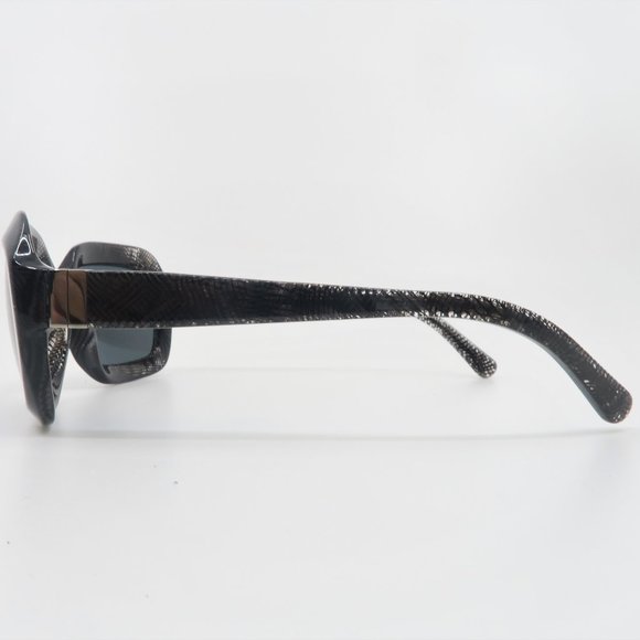 Chanel 5155 c.1153/3F Black Lace New Sunglasses - Picture 8 of 10